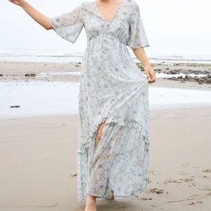 Lovestitch Floral maxi dress